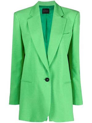 THE ANDAMANE single-breasted blazer - Green