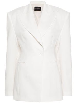 THE ANDAMANE single-breasted blazer - Neutrals