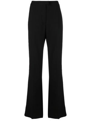 THE ANDAMANE straight-leg tailored trousers - Black
