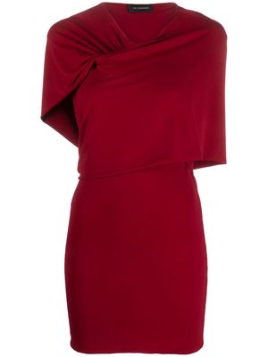 THE ANDAMANE twist-detail sleeveless minidress - Red