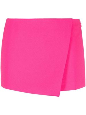 THE ANDAMANE wrap mini skirt - Pink