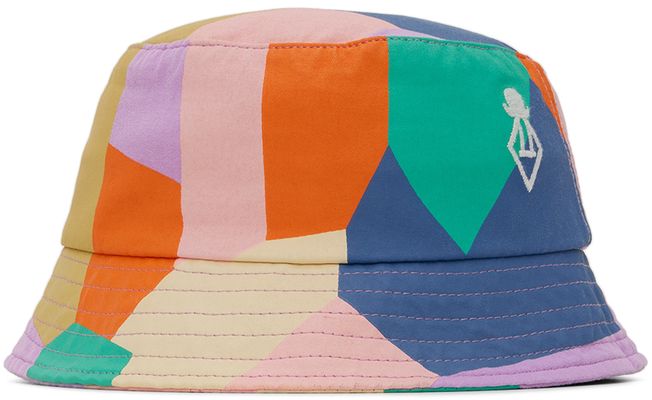 The Animals Observatory Baby Multicolor Geometric Forms Starfish Bucket Hat