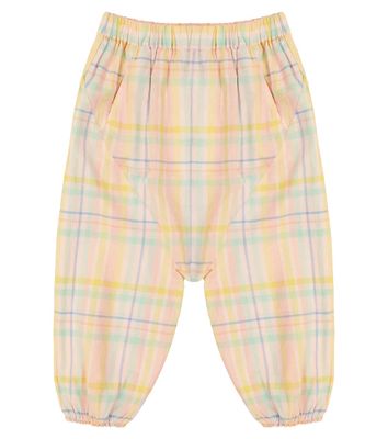 The Animals Observatory Buffalo checked cotton pants