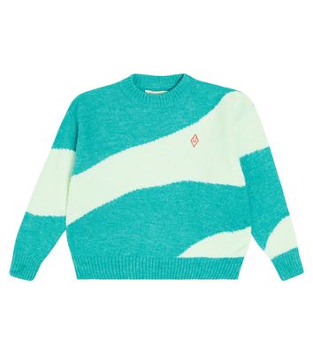 The Animals Observatory Bull colorblocked knit sweater