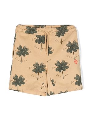 The Animals Observatory Eagle Kids cotton shorts - Neutrals