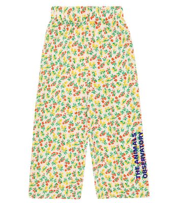The Animals Observatory Emu printed cotton pants