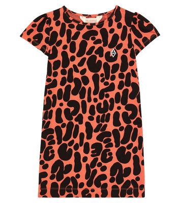 The Animals Observatory Flamingo printed cotton dress