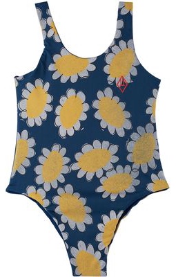 The Animals Observatory Kids Navy Flowers Trout One-Piece Swimsuit