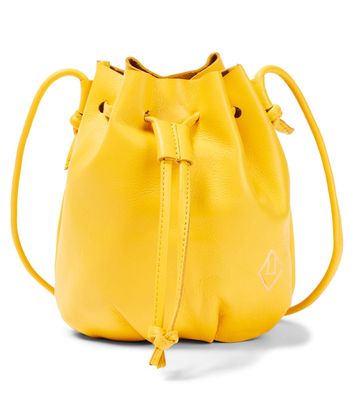 The Animals Observatory Leather bucket bag