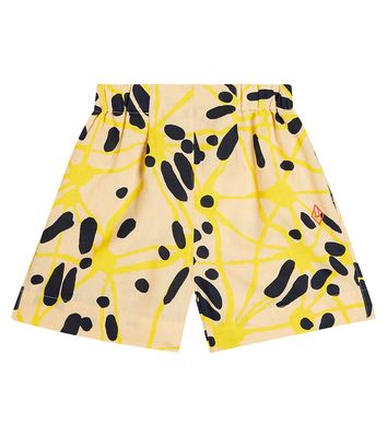The Animals Observatory Monkey linen and cotton shorts