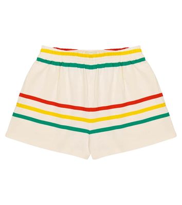 The Animals Observatory Poodle striped cotton shorts