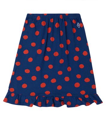 The Animals Observatory Sparrow polka-dot cotton skirt