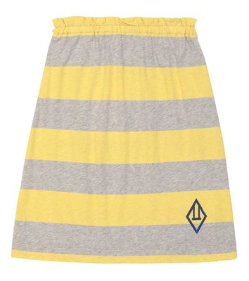 The Animals Observatory Striped cotton skirt