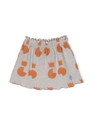 The Animals Observatory Wombat graphic-print skirt - Grey