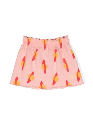 The Animals Observatory Wombat graphic-print skirt - Pink