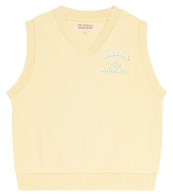 The Animals Observatory x Babar cotton sweater vest