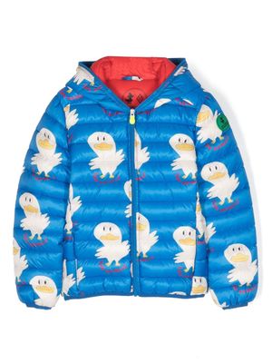 The Animals Observatory x Save the Duck padded jacket - Blue