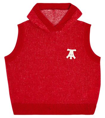 The Animals Observatory Yak hooded sweater vest