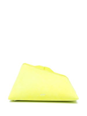 The Attico 8.30PM suede clutch bag - Yellow