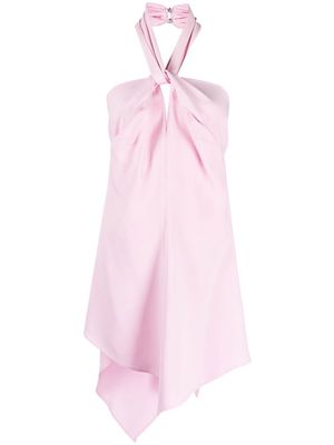 The Attico Becky cut-out minidress - Pink