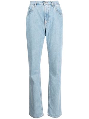 The Attico Boyfriend straight-leg jeans - Blue