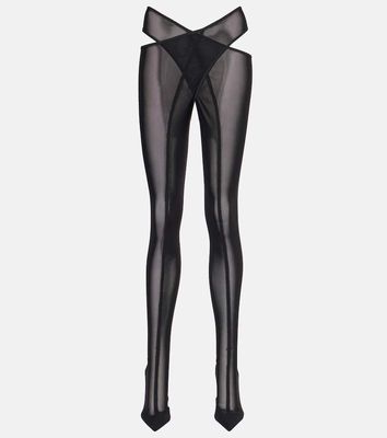 The Attico Cheopissima thigh high 105 boots