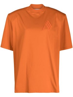 The Attico Kilie structured T-shirt - Orange