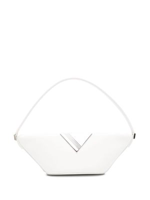 The Attico Piccola leather shoulder bag - White