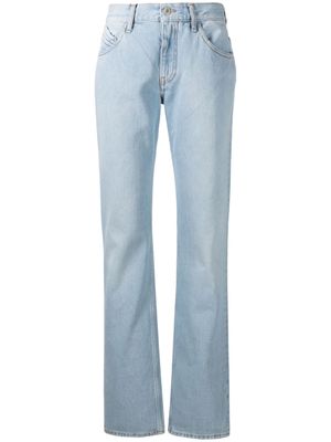 The Attico straight-leg jeans - Blue
