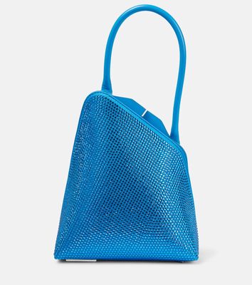 The Attico Sunset crystal-embellished shoulder bag