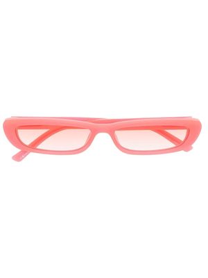 The Attico Thea square-frame sunglasses - Pink