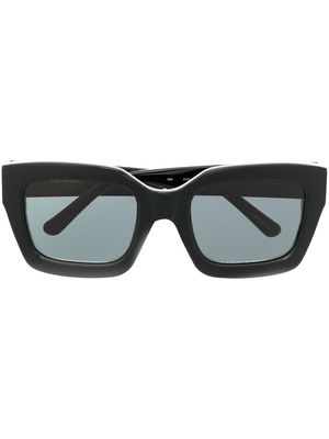 The Attico wayfarer-frame sunglasses - Black