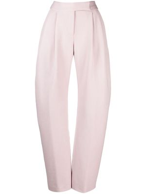 The Attico wide-leg tailored trousers - Pink