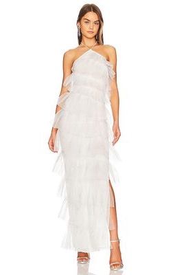 The Bar Henri Gown in White
