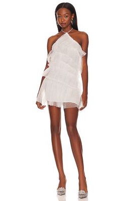 The Bar Lou Dress in White