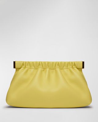 The Bar Mini Faux-Leather Clutch Bag