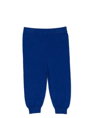 the bonnie mob fine knit trousers - Blue