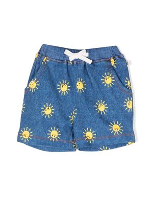 the bonnie mob Southsea Sunshine shorts - Blue