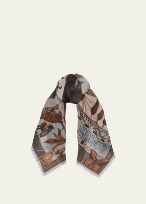 The Butterfly Panda Cashmere Scarf