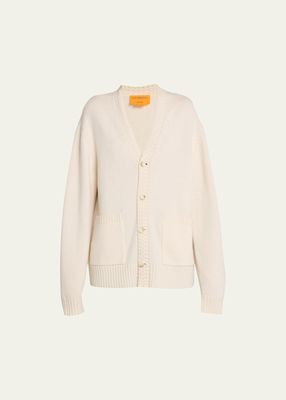 The Cashmere Patch Pocket Cardigan