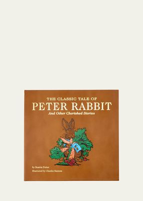 "The Classic Tale of Peter Rabbit" Book in Genuine Leather