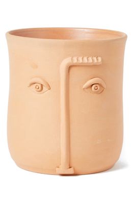 The Conran Shop Terracotta Face Vase