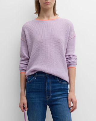 The Contrast Lightweight Cashmere Sweater