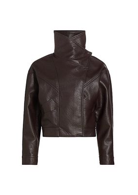 The Count Chocula Faux-Leather Jacket