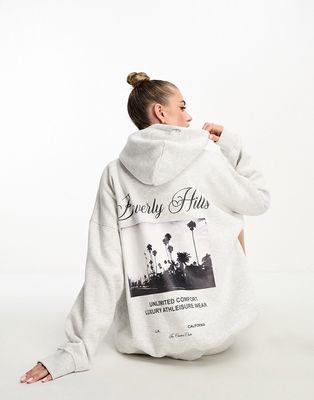 The Couture Club Beverley Hills hoodie in gray