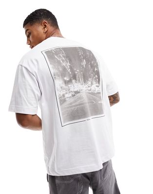 The Couture Club graphic back t-shirt in white