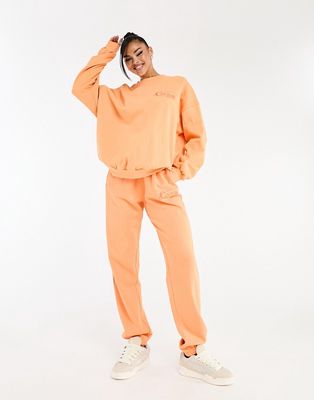 The Couture Club oversized sweatpants in orange - part of a set
