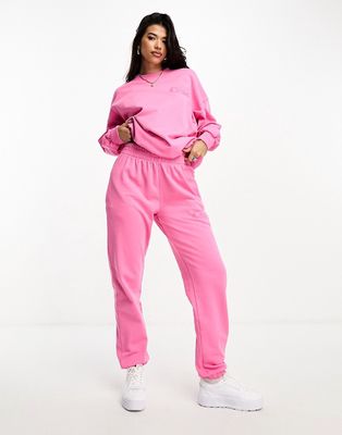 The Couture Club oversized sweatpants in pink - part of a set