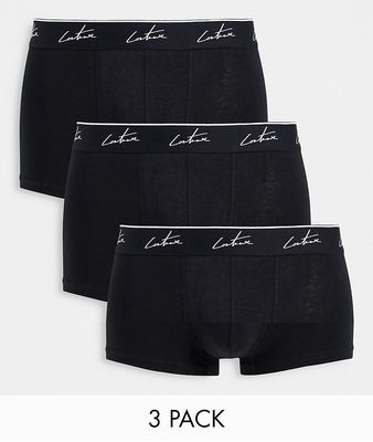 The Couture Club signature 3 pack boxer briefs in multi Exclusive to ASOS