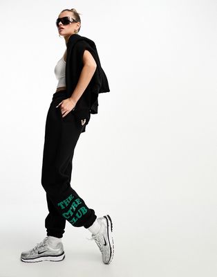The Couture Club take it easy oversized sweatpants in black